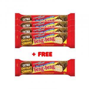 Beng Beng Chocolate Caramel Waffer Chocolate Bar
